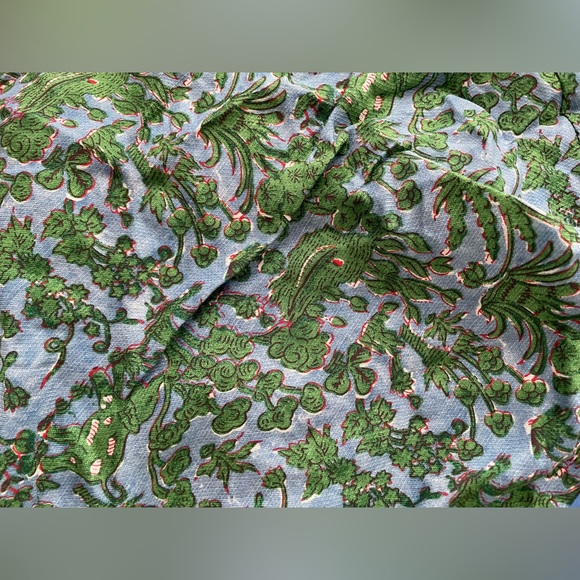 Anthro Patterned Flowy Shorts - Picture 3 of 3